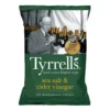 3b106d0f7c86852b7f5a6718d63a8d41.webp Tyrrell's Cider Vinegar & Sea Salt Potato Chips 150g