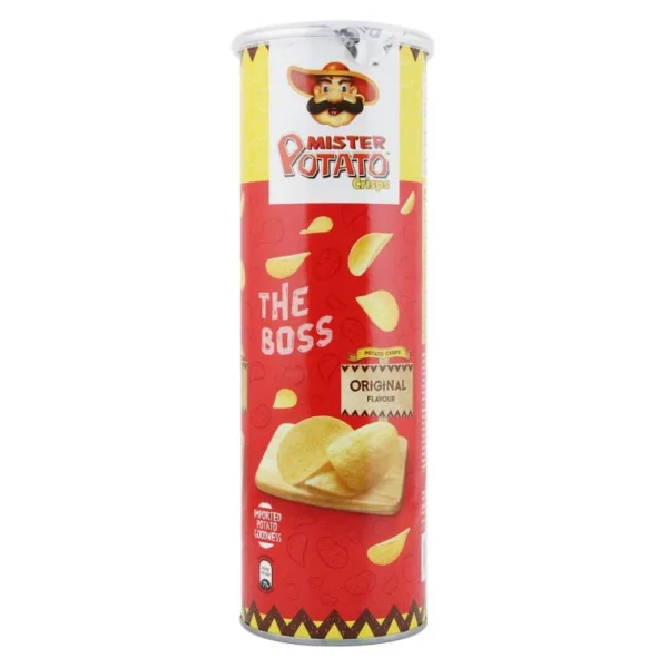 7ef47d2f27e4d057a3194dfa92b67b34.webp Mister Potato Crisps 125g Assorted Flavour