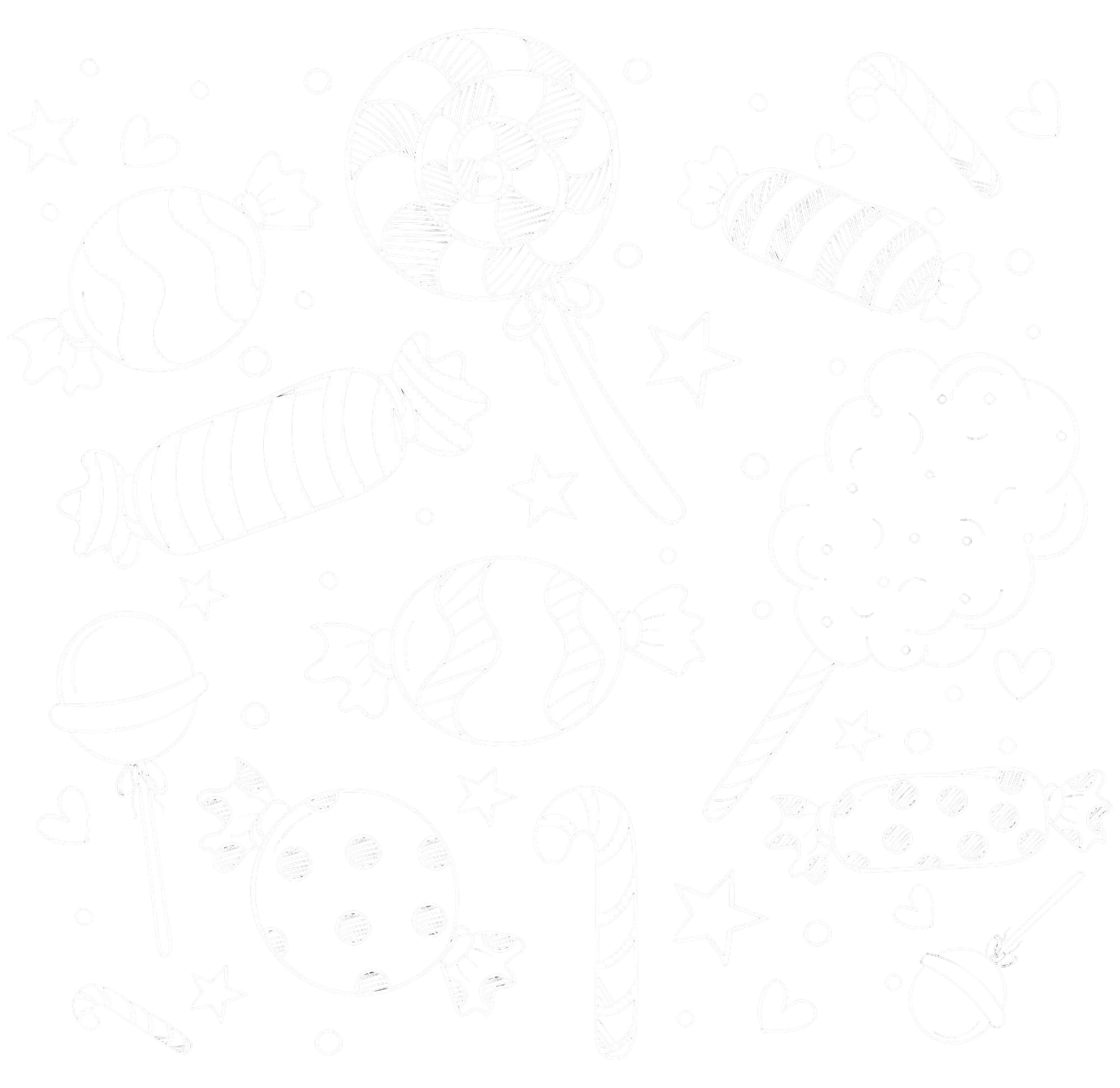 hand-drawn-doodle-icons-set 100Plus Isotonic Drinks (24cans x 325ml)