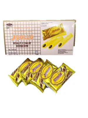 my-11134207-7r992-lsm9kqm60qas9d.webp APOLLO Stick Wafer Chocolate 11gx30'pkt /Box