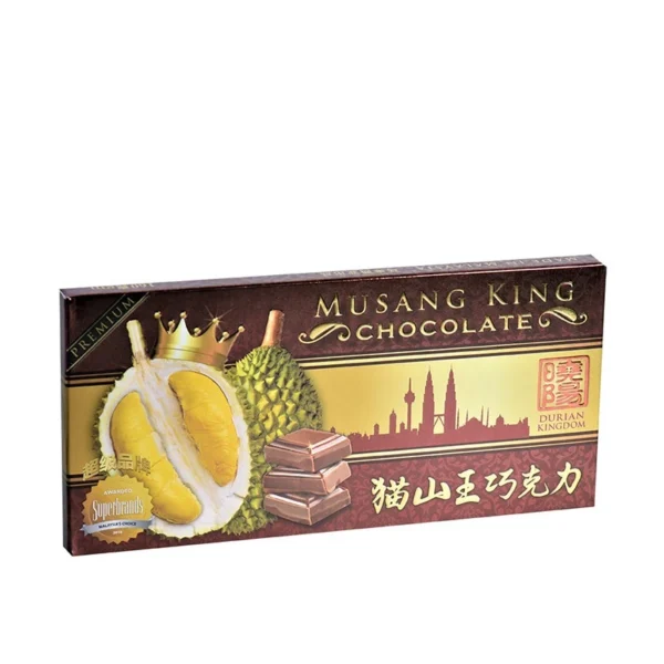 my-11134207-7rasb-m1fsmnm6mrka8a.webp Durian Kingdom Musang King Chocolate Bar 160gm