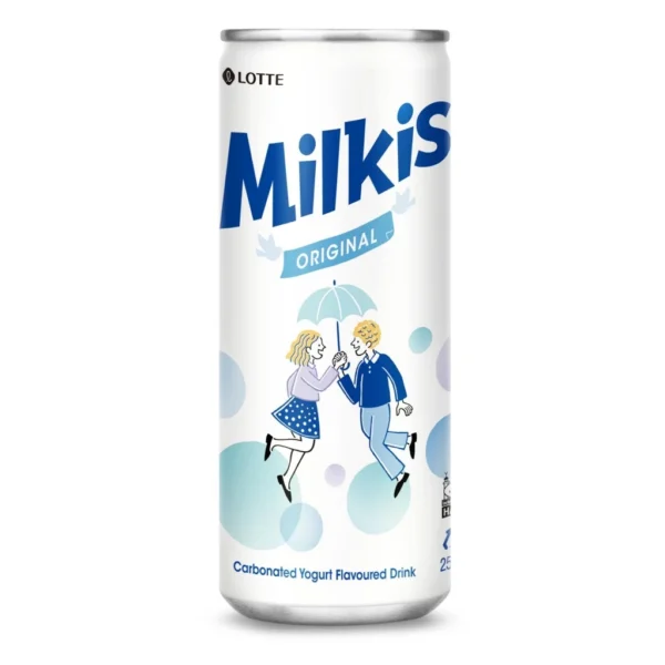 Lotte Milkis & Chilsung (250ml x 30 cans) - Original/Strawberry/Melon/Peach/Lotte Chilsung