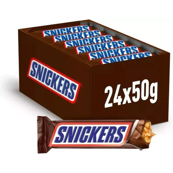 my-11134207-820le-mj7891u0zrwlde.webp Snickers Peanut Chocolate Energy Bar 24 x 50g