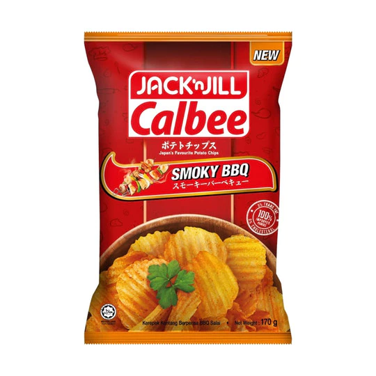 sg-11134201-7rdvr-lz7oedsr3wh4a9.webp JACK N JILL Calbee Potato Chips 60G - Flamin Chili / Smoky BBQ / Classic Salted