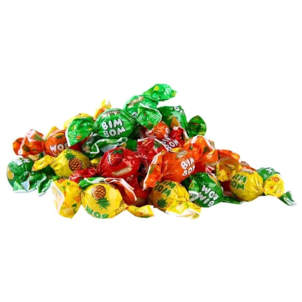 sg-11134201-7reph-m8g0w218r0om0c.webp ROSHEN BIM BOM Hard Candy with Chewy Filling 500g