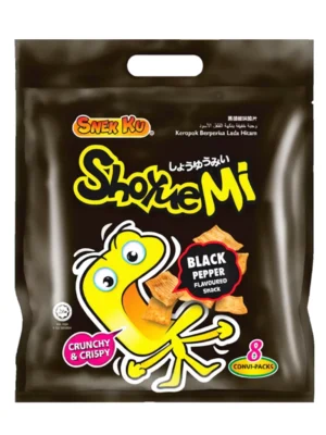 sg-11134253-822x1-mhwqviabf7r511.webp Snek Ku Shoyuemi Party Pack 14g x 8 Pcs - Spicy / Black Pepper / Original / Seaweed