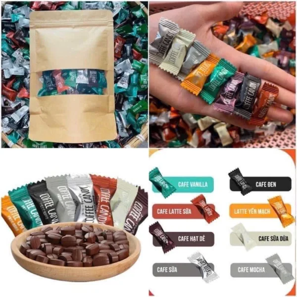 vn-11134201-7r98o-lnjynbfho9dm63.webp Sugar-Free Coffee Candy Diet Candy Milk Coffee Candy - Mix Flavours
